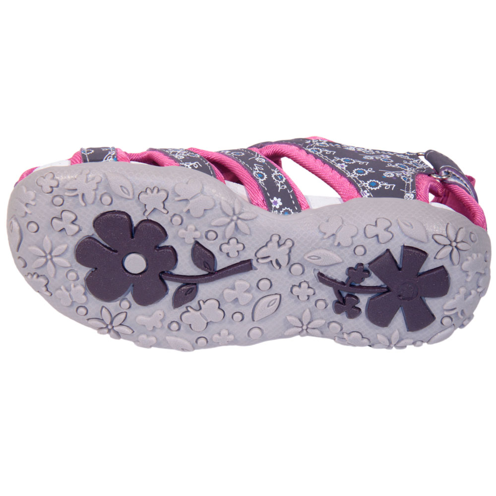 Sandalia Infantil Trekking Fucsia - Imagen 3