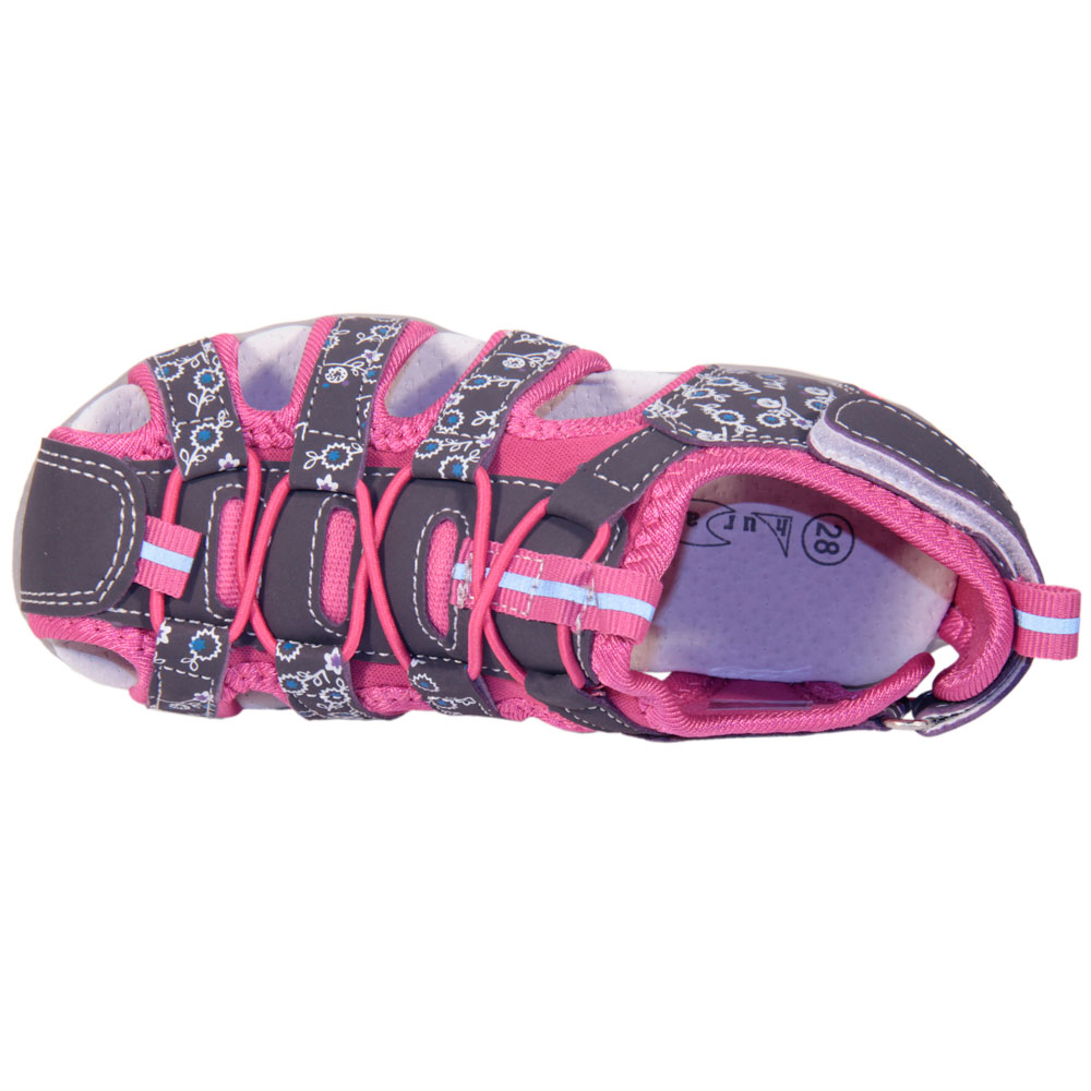 Sandalia Infantil Trekking Fucsia - Imagen 4